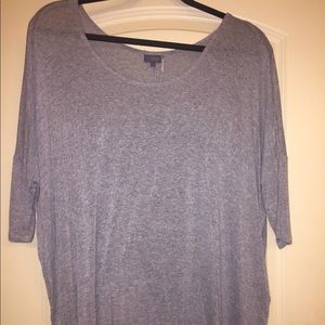 Light Grey Loose Top